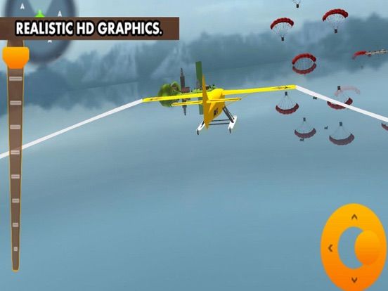Flying Sea Plane Adventure game screenshot