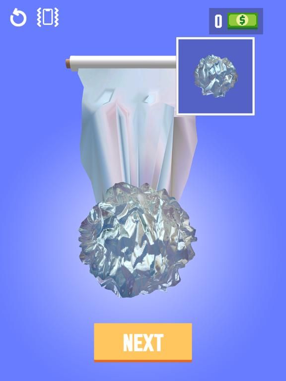 Foil Turning 3D App Screenshot