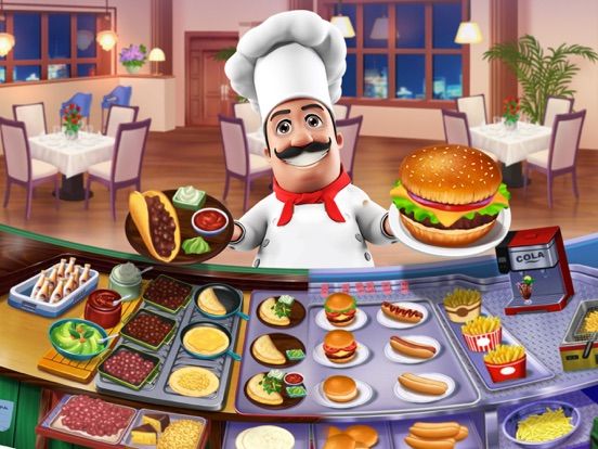 Food Court Hamburger Fever : Cafeteria Lunch Time Cheese Burger Restaurant Chain FREE game screenshot