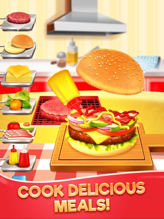 Food Maker Kitchen Cook Games game screenshot