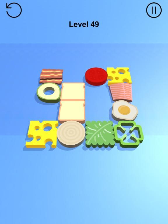 Food Puzzle game screenshot