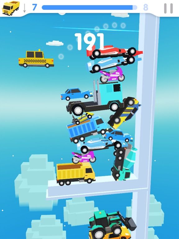 Foods Tower game screenshot