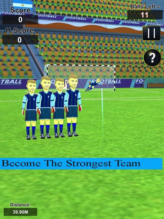 Football Kick: C1 Cup game screenshot