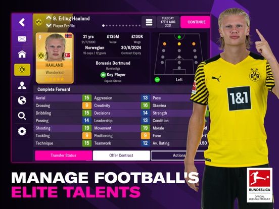 Football Manager 2022 Mobile game screenshot