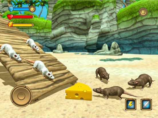 Forest Virtual Mouse Simulator game screenshot