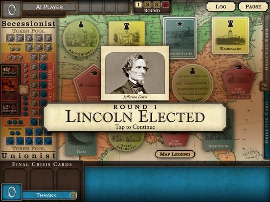 Fort Sumter: Secession Crisis game screenshot