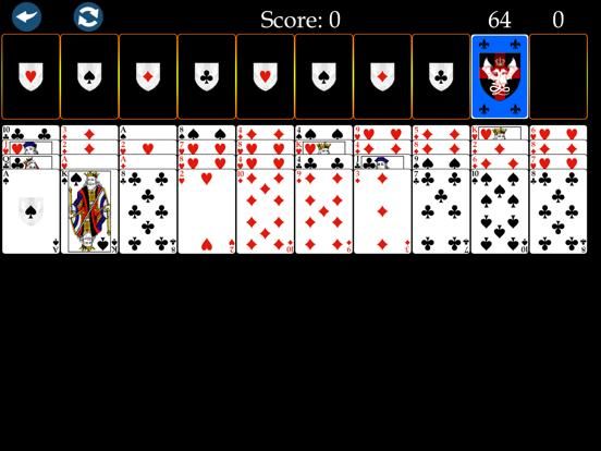 Forty Thieves Solitaire Premium game screenshot