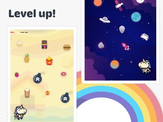 FoundAUnicorn Flappy Jump Game App Screenshot