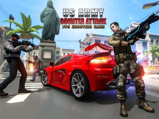 FPS Counter Terrorist Attack App Screenshot