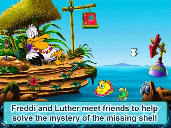 Freddi Fish and The Stolen Shell game screenshot