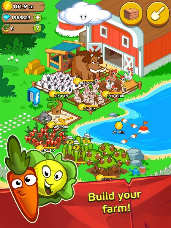 Friendly Farm game screenshot