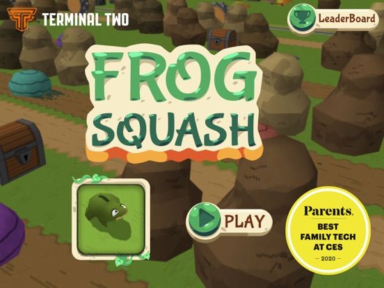 Frog Squash App Screenshot