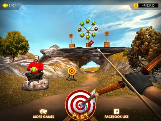 Fruit Archery Shooting Master game screenshot