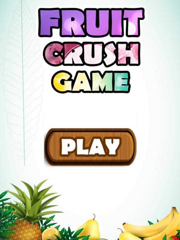 Fruit Crush Game App Screenshot