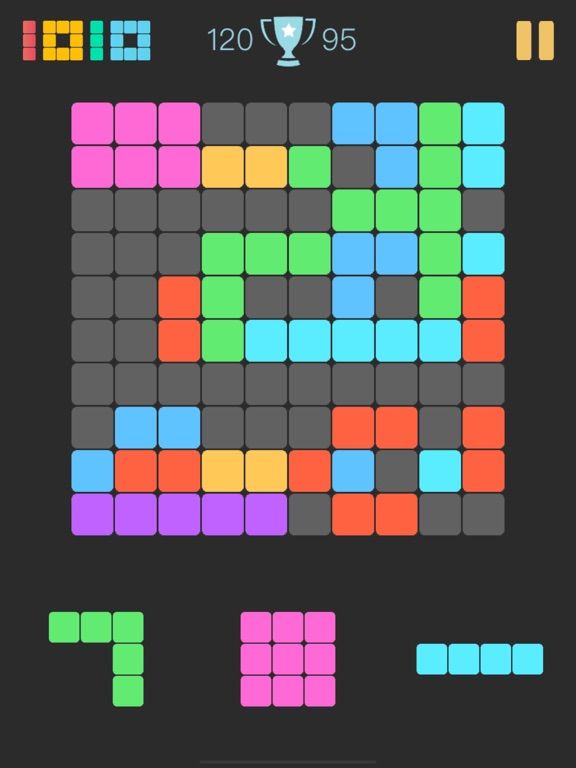 Fun Blocks Puzzle App Screenshot