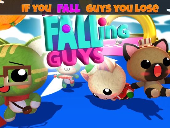 Fun Falling Guys 3D App Screenshot