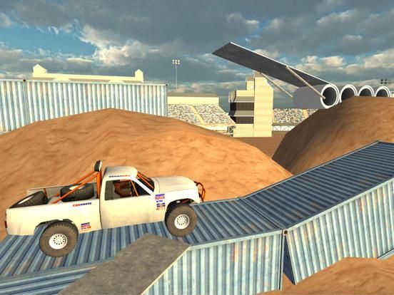 Fun Parking of Monster Truck game screenshot