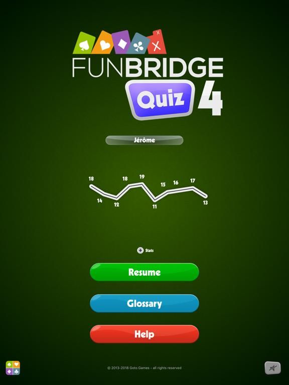 FunBridge Quiz 4 game screenshot