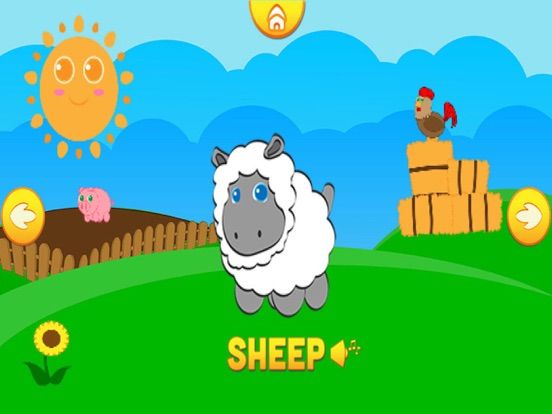 Funny Animals for baby and preschool toddler game screenshot