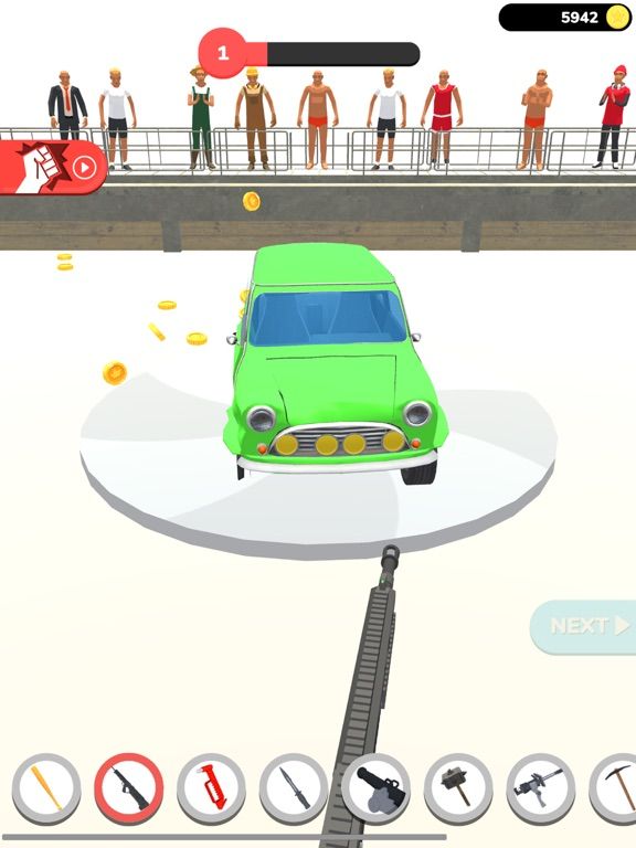 Fury Cars game screenshot