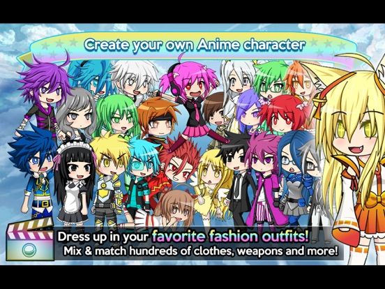 Gacha Studio (Anime Dress Up) game screenshot