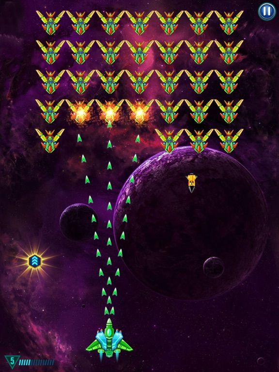 Galaxy Attack: Alien Shooter game screenshot