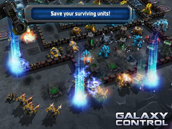 Galaxy Control: 3D strategy game screenshot