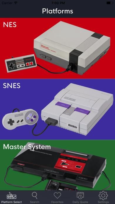 Game Quotes: Arcade, NES, SNES, Master System, Genesis game screenshot