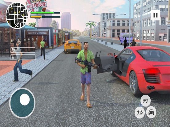 Gangster City Miami Crime Auto App Screenshot