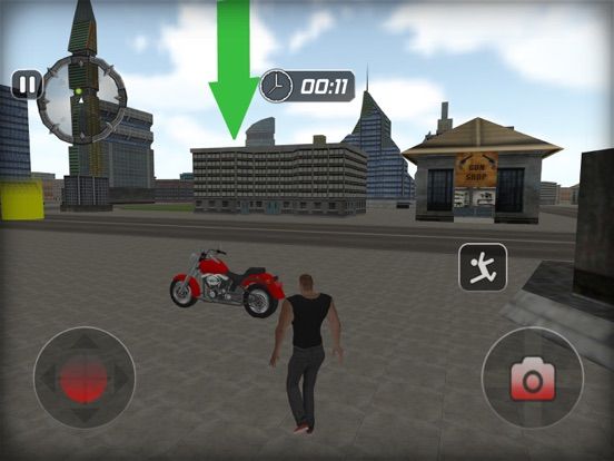 Gangster Drive To Town game screenshot