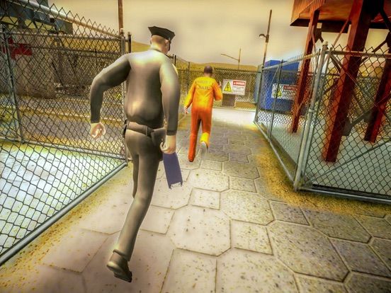 Gangster Jail Break 3D game screenshot