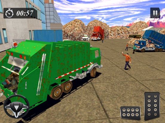 Garbage Truck Simulator Pro game screenshot