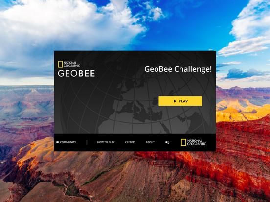 GeoBee Challenge HD by National Geographic game screenshot