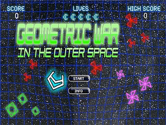 Geometric War In Outer Space App Screenshot