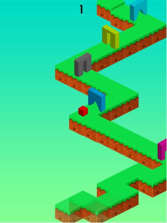 Geometry Pixels Runner Trio game screenshot