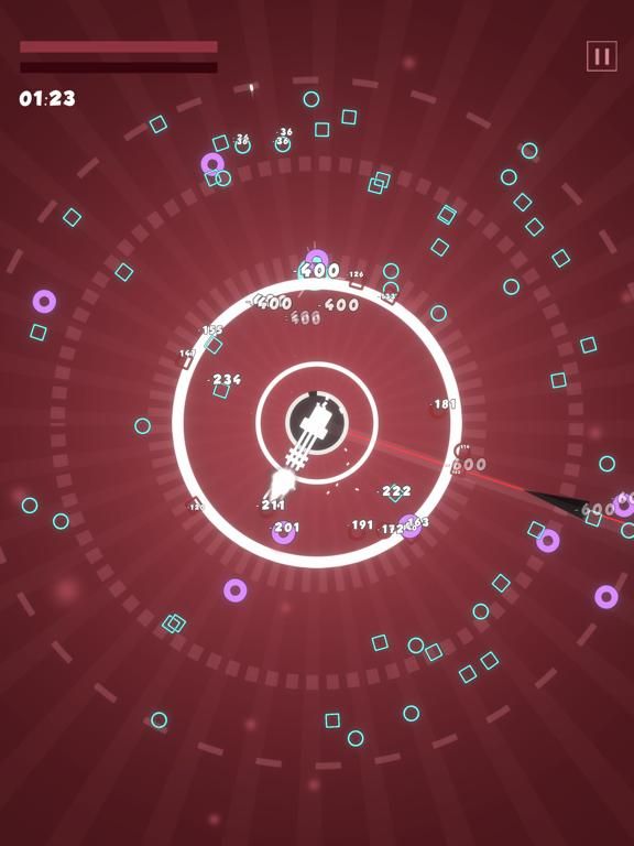 Geometry Tower: Idle Defense game screenshot