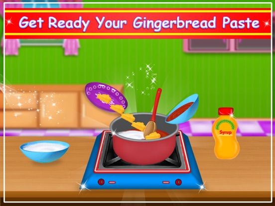 GingerBread Cooking Mania game screenshot