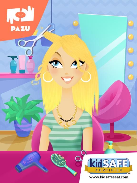Girls Hair Salon game screenshot