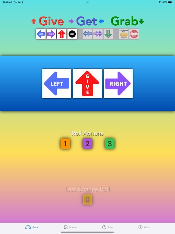 Give Get Grab App Screenshot