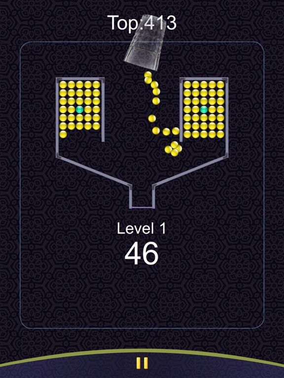 Glass Balls Drop App Screenshot