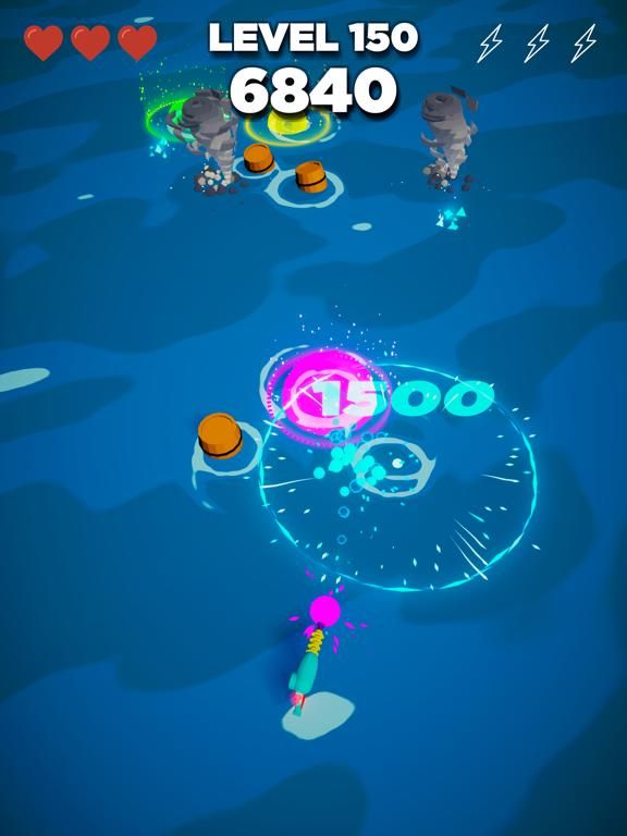 Glow Bubble Fire game screenshot