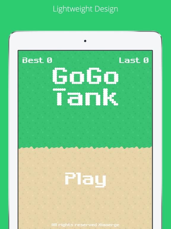 GoGo Tank App Screenshot
