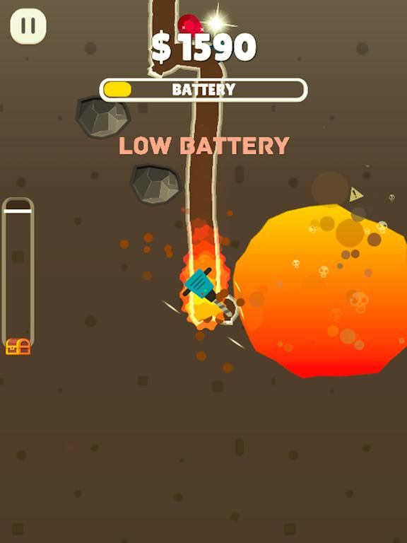 Gold Driller game screenshot