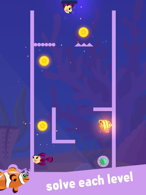 Gold Fish Drop App Screenshot