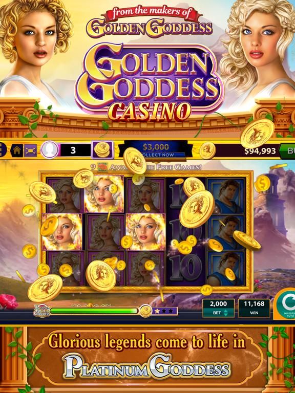 Golden Goddess Casino game screenshot
