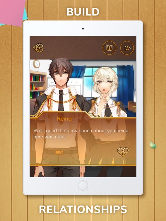 Golden Hour Otome Romance App Screenshot