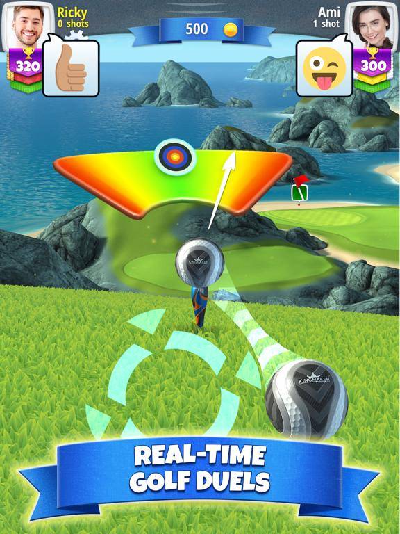 Golf Clash game screenshot