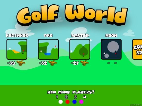 Golf World game screenshot