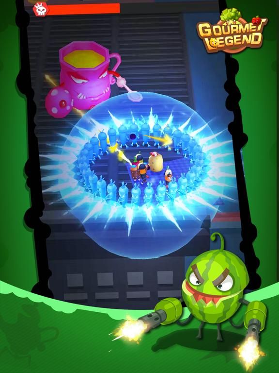 Gourmet Superman App Screenshot