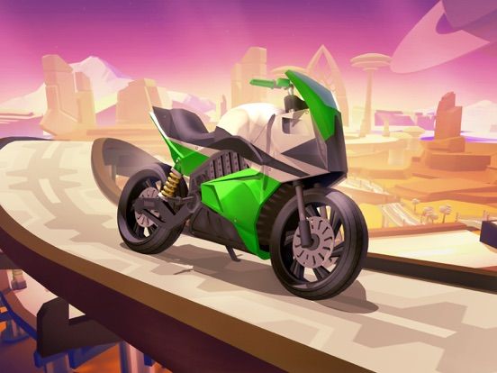Gravity Rider Zero game screenshot